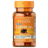 Puritan's Pride Puritans Pride - Lutein 20 mg med Zeaxantin 60 Softgels