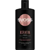 Syoss - Shampoo for faint and easily crushing hair Keratin (Shampoo) 500 ml 440ml