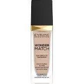 Eveline Cosmetics Wonder Match långvarig flytande foundation med hyaluronsyrafärg 12 ljus naturlig 30 ml