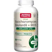 Jarrow Formulas , Vegan Saccharomyces Boulardii + MOS, 5 Billion CFU, 90 Veggie Capsuler