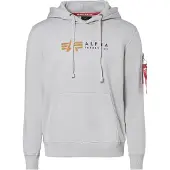 Alpha industries Alpha Label Tröja Med Huva
