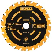 DeWalt Cirkelklinga För Trä 165x20 Mm