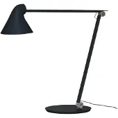Louis Poulsen Bordslampa , NJP, dimbara, Svart, Vardagsrum, Metall, Design