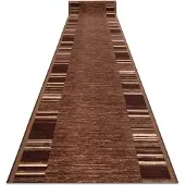 Rugsx Löpare anti-halk ADAGIO gum brun 67x720 cm
