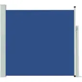 vidaXL Infällbar sidomarkis 170x300 cm blå