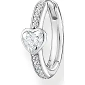 Thomas Sabo silver heart örhänge CR692-051-14