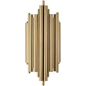 Opviq Vägglampa Reis 13341 , dimbar, Mässing / guld, Vardagsrum / matsal, Metall, Modern, Vägglampa, vägglampa inomhus