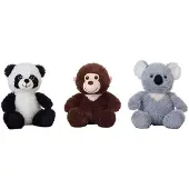 Creaciones Llopis Djungeldjur 6 Nalle Blandad 26 Cm