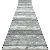 Rugsx Löpare anti-halk 57 cm Trä, styrelse grå 57x240 cm