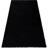 Rugsx Matta SOFFI shaggy 5cm svart 80x150 cm