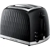 Russell Hobbs Honeycomb 26061-56 - Brödrost - 2 skiva - 2 Kortplatser - svart