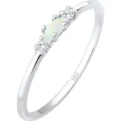 Elli Ring opal / silver