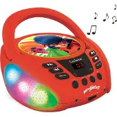 Lexibook Paw Patrol RCD109MI, Röd, Bärbar CD-spelare