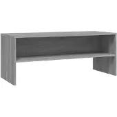 vidaXL TV-bänk grå sonoma 100x40x40 cm konstruerat trä