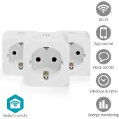 Nedis WIFIP121FWT3, Trådlös, Wi-Fi, 2,1 - 2,484 GHz, inomhus, Vit, Hem