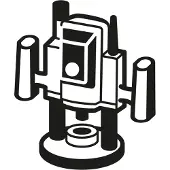Bosch V-formad fräs 2608628452; 6/8/15,9/45 mm