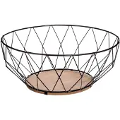 5five Simply Smart fruktkorg, metall, Ø 28 cm