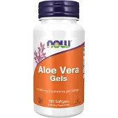 Now , Aloe Vera Gel, 100 Myggor (50 mg per Mygga)