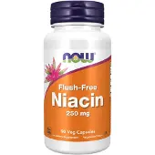 Now , Flush-Free Niacin, 250 mg, 90 Veg Capsules