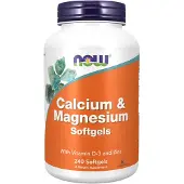 NOW,NOW Foods,NOW,NOW Foods , Kalcium & Magnesium, 240 Softgels