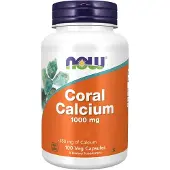 Now , Korallkalcium, 1 000 mg, 250 Kapslar