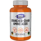 Now , Sport, Branched-Chain Aminosyror, 120 Veg Kapslar (650 mg per Kapsel)
