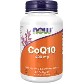 Now , CoQ10 Med Vitamin E & Solroslecitin, 60 Myggor