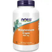 Now , Magnesium Kapslar, 400 mg, 180 Veg Kapslar