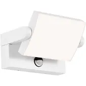 V-TAC 17W LED väggarmatur utomhus, vit, 3000K, med rörelsesensor