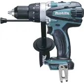 Makita DHP458Z, Borr med pistolgrepp, utan nyckel, 2000 RPM, 6,5 cm, 1,3 cm, 1,6 cm
