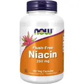 Now Foods, non-flushing niacin, 250 mg, 180 veggie capsules