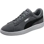 Puma Låg sneaker 'Smash 3.0' basalgrå / svart / vit