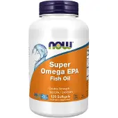 Now , Super Omega EPA Fiskolja, 120 Softgels