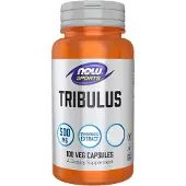 Now , Sport, Tribulus, Mänsklig hälsa, 500 mg, 100 veganskapslar