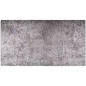 vidaXL Matta tvättbar 190x300 cm grå halkfri