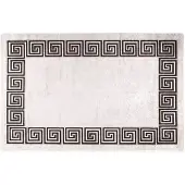 vidaXL Matta tvättbar 80x150 cm ljusbeige halkfri