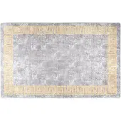 vidaXL Matta tvättbar 80x150 cm grå