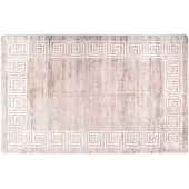 vidaXL Matta tvättbar 80x150 cm beige halkfri