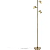 QAZQA Modern golvlampa brons 3-ljus - Jeana