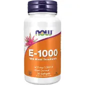 Now Vitamin E-1000 Blandade Tokoferoler