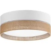 TK Lighting Taklampa Linobianco , dimbar, Vardagsrum / matsal, Textil / tyger / siden, Modern, Taklampa
