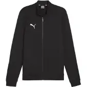 Puma Outdoorjacka 'TeamGoal' svart / vit