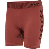 Hummel Funktionsbyxa 'First' roströd / svart