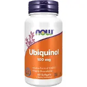 Now Ubiquinol 100 mg mjuka kapslar