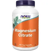Now , Magnesium Citrat, 240 Veg Capsul