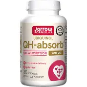 Jarrow Formulas , Ubiquinol, QH-Absorb, Max Absorption, 200 mg, 30 Softgels