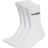 Adidas Strumpor - 3-pack - C Lin Crew - Vit/Svart - - 34/36 - Strumpor