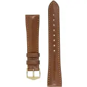 Hirsch Siena ijusbrun klockarmband 042 02 0 70 20mm