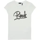 Ikks T-shirts med korta ärmar XS10522-19-C flickor - Vit - 6 år