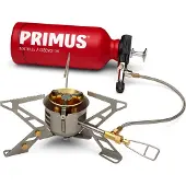 Primus OmniFuel II med bränsleflaska och fodral